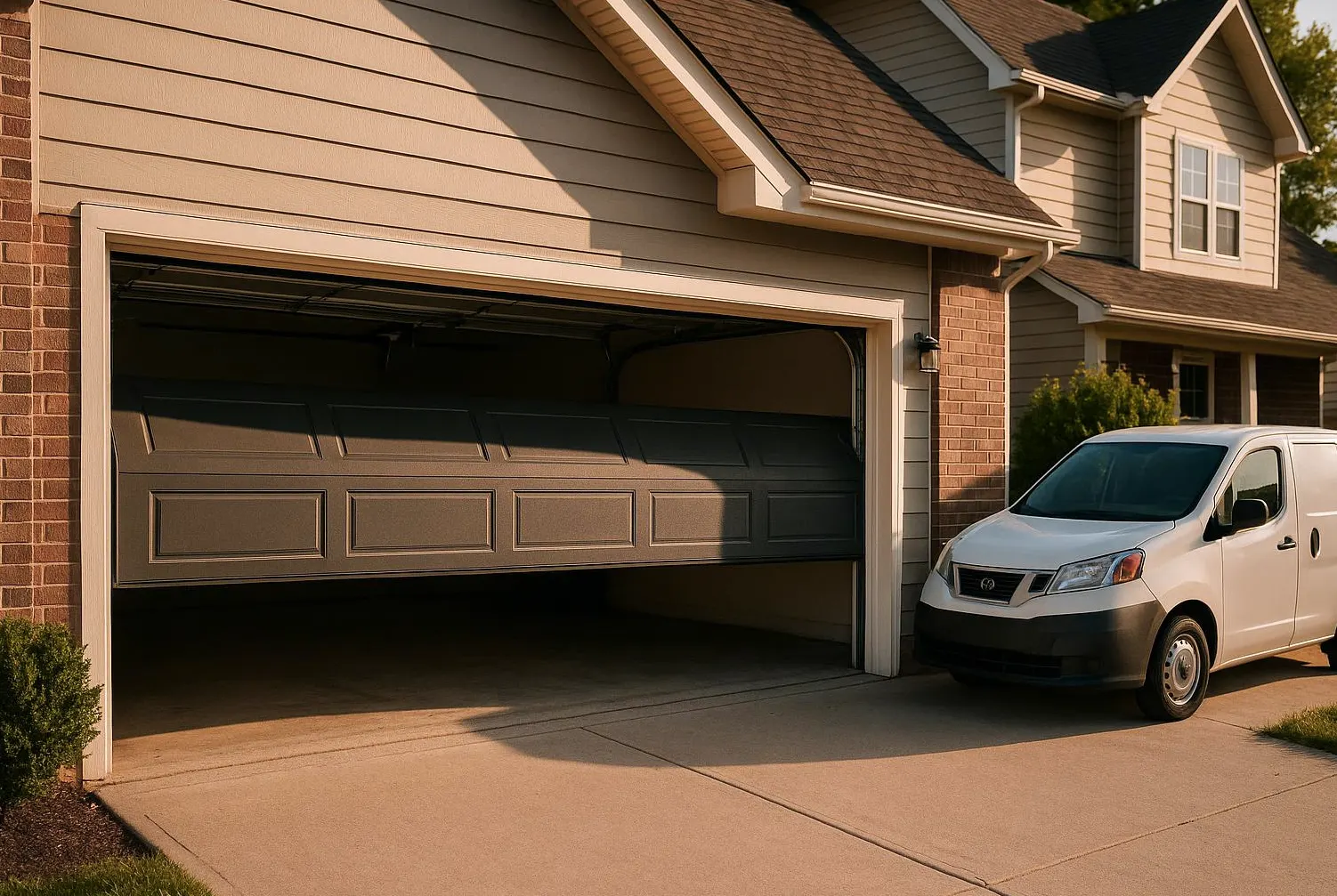 Garage Door in Attica